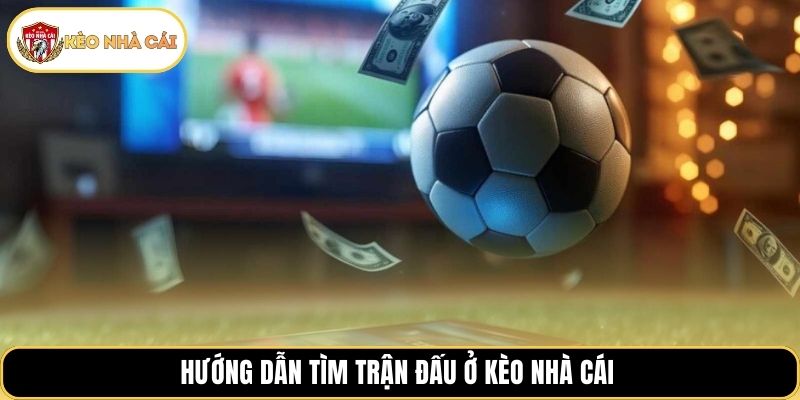 Hướng dẫn tìm trận đấu ở kèo nhà cái
