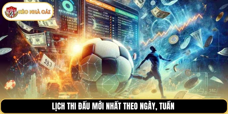 Lịch thi đấu mới nhất theo ngày, tuần