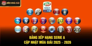 Bảng Xếp Hạng Serie A – Cập Nhật Mùa Giải 2025 – 2026