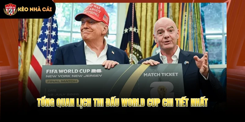 Tổng quan lịch thi đấu World Cup chi tiết nhất